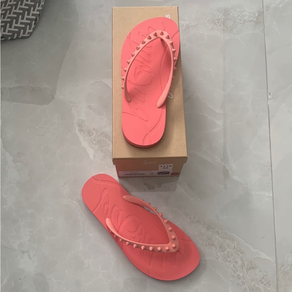 Christian Louboutin Flip flop sandals